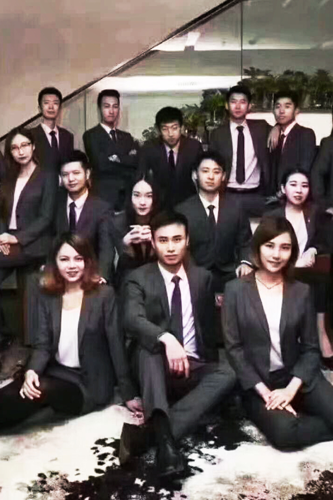 企業員工西裝定制案例圖片